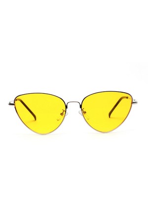 Yellow Cateye Sunglasses