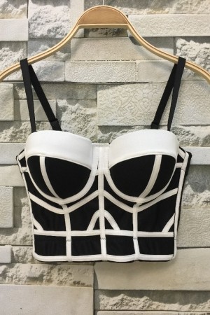 Blanc Noir Bustier