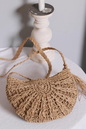 Woven Bohemian Beach Bag