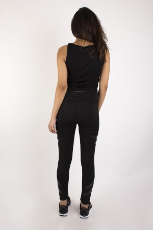 Noir High Waist Leggings