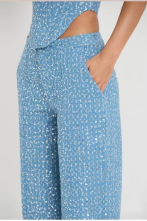 Denim Sequin Co-ord Set