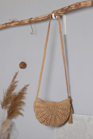 Woven Bohemian Beach Bag