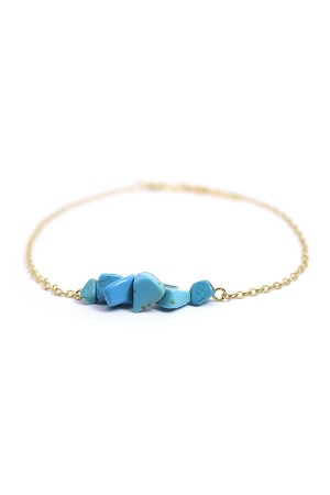 Azul Stone Anklet