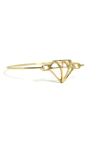 Diamante Gold Cuff