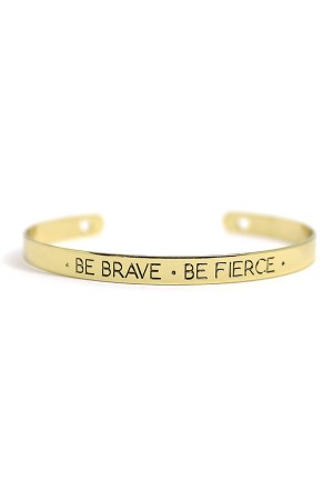 Be Brave Cuff