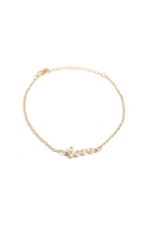 Amour Bisou Anklet