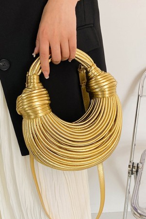 Golden Girls Woven Handbag