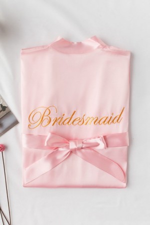 Lyla Embroidered Bridesmaid Robe