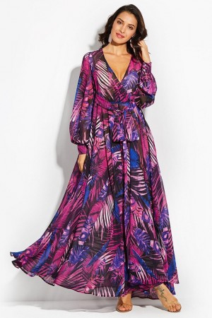 Savannah Tropical Maxi Dress