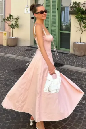 Blush Dream Corset Dress