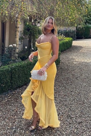 Ruffle Me Sunshine Dress