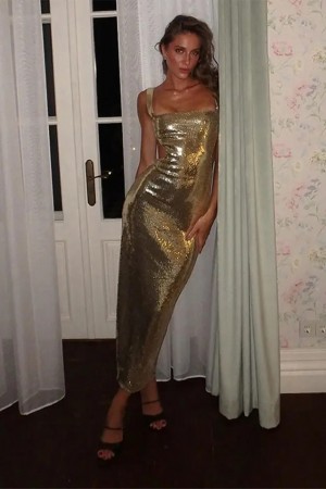 Golden Hour Siren Dress