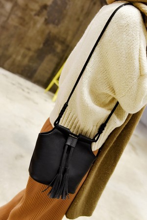 Bucket Tassel Bag