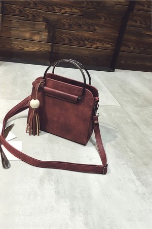 Tassel Shoulder Bag