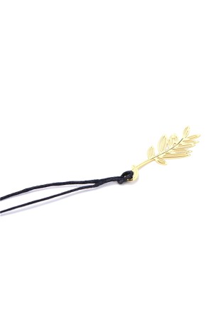 Leaf 18k Gold Plated Bookmark