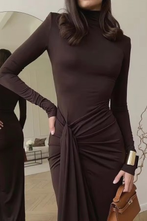 Draped Desire Gown
