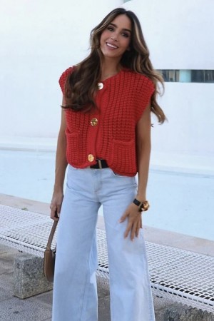 Rouge Knitted Sweater