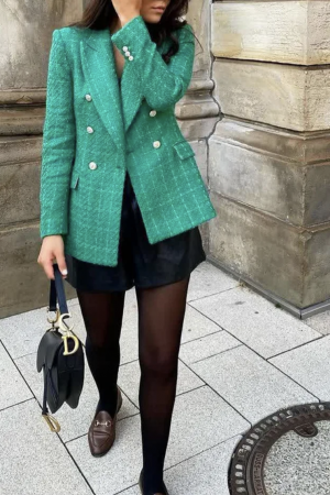 Boss Babe Tweed Blazer