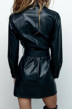 Black Boss Blazer Dress