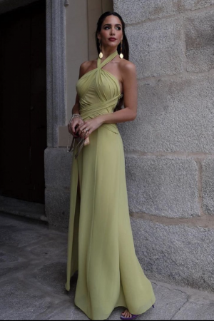 Sultry Summer Green Dress