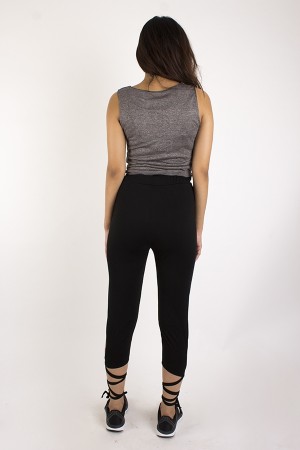 Yoga Lace Up Leggings