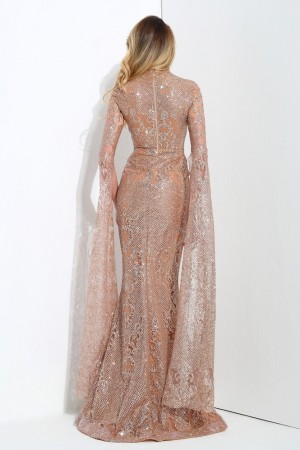 Diana Rose Gold Luxe Gown