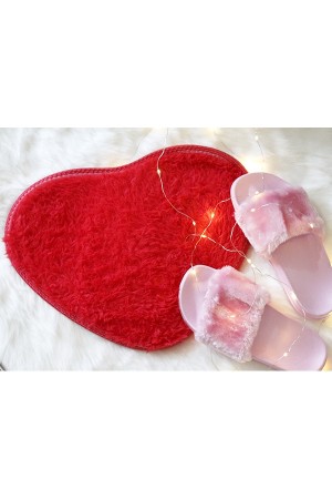 Plush Heart Rug