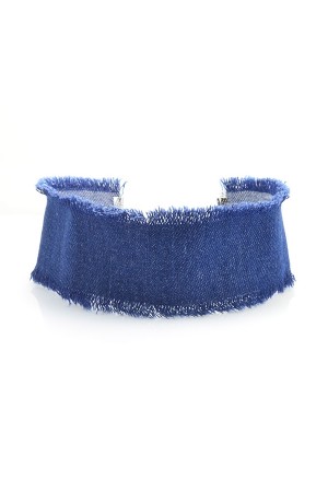 Sassy Denim Choker