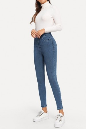 High Waist Skinny Jeans