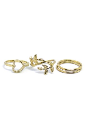 Zinariya Midi Rings