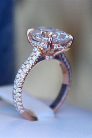 Solitaire Rose Gold Ring
