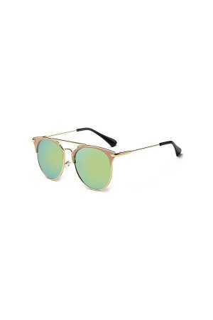 Green Aviator Reflectors