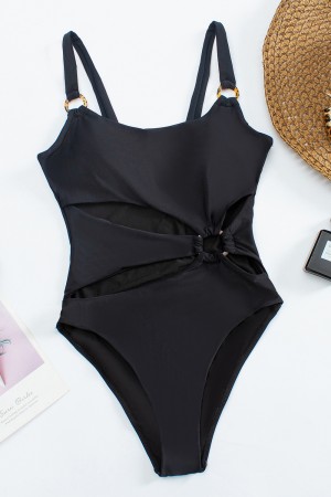 Noir Temptress Monokini