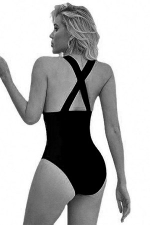 Aksinia Noir Mesh Monokini